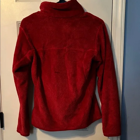 Patagonia Bold Red Teddy Jacket - Picture 3 of 3
